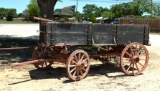 Vintage Horse Drawn Wagon