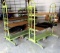 Push Type Industrial Carts W/Electrical Testing/Charging Outlets