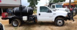 2004 Ford F-550 Diesel Automatic Flatbed Truck w/500 Gallon Tank & Spray Unit !TITLE*
