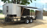 2002 Diamond C Trailer Utility Bumper Pull BBQ Trailer with Full Cook Station *TITLE