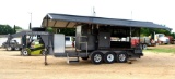 Triple Axle BBQ/ Concession Trailer with Smoker / 2011 Utility Trailer *TITLE
