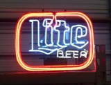 Vintage Miller Lite Neon Sign