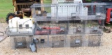 12 Pen Cage Rabbit/Small Pet Cage W/Incubators