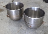 2- 80 Qt Mixing Bowls