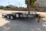 2017 Big Tex 20ft Utitlity/Flatbed Bumper Pull Trailer *TITLE