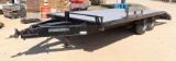 2001 Champion Dual Axel Bumper Pull Utility/Flatbed Trailer *TITLE