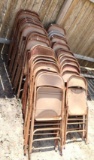 41 Metal Folding Chairs