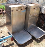 2 Stainless Steel House Keeping Carts