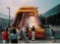 Inflatable amusement Slide