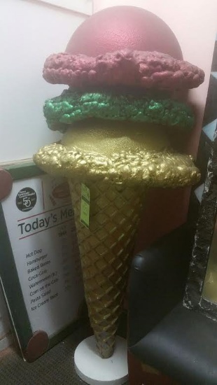 Ice Cream Cone-Small hole in side