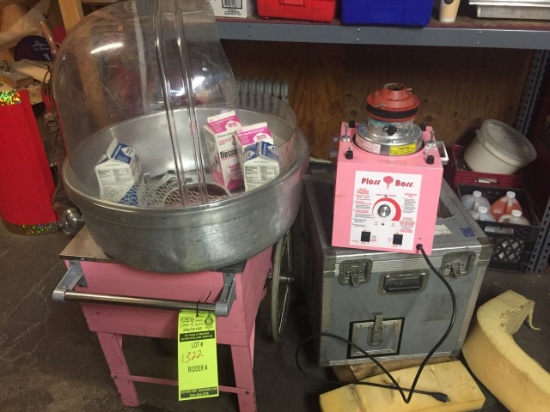 Cotton candy machine