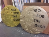 SCULPTED FOAM GOLD MEDALS