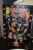 Clevelnad Browns Light Up Framed Picture