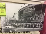 Reproduction of a Vintage Photograph of Wrigley Field