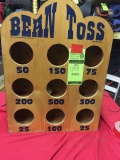 Wooden bean toss game