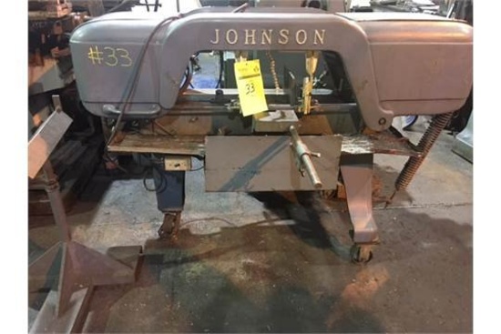 Johnson 8" x 12" Bandsaw w/ Century motor