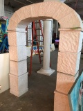 Plastic entry archway