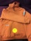 ArborWear, double thick, 24 oz, hooded sweatshirt, orange, XL