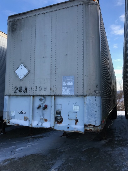 45 Foot Semi Trailer with TITLE Made by Trailmobile with a GVWR of 63000 and MFG Date of 12-2-76