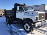 1999 Chevrolet C7500 single axle 33,000 lbs. GVW  steel dump truck