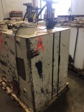 steel lube tank/pot. Previously held 
