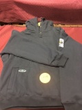 ArborWear, double thick, 24 oz, hooded sweatshirt, blue, XL