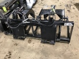 NEW 70Ó Hydraulic Powered Root Grapple Skidsteer Attachment