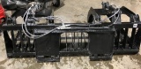 NEW 80 inch HYDRAULIC POWERED Heavy Duty Skeleton Rock and Brush Grapple