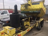 Falcon asphalt trailer, Hot Asphalt, 3 yard dump/hopper.