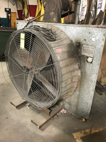 48 Inch Exhaust Fan with 5 HP motor, 230/460 with plug.