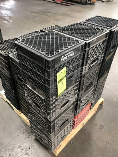 Pallet of milk crates selling times the money
