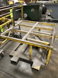 Stationary Industrial pallet box dumper or rotator