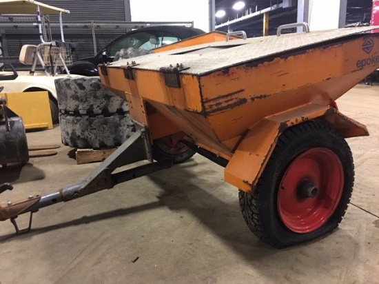 Epoke pull behind seeder/spreader approx 4' wide (type ITM45, model yr 2006