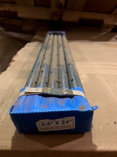 (100) 3/4” x 24” steel concrete pins