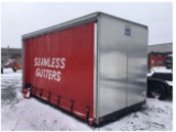 SSI Sliding Systems Inc 16'x8' Aluminum curtain body truck box. Job #3009