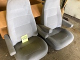 Pair of universal cloth bucket seats
