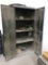 Metal Cabinet with misc contents
