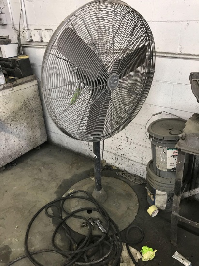 30 inch shop fan on pedestal