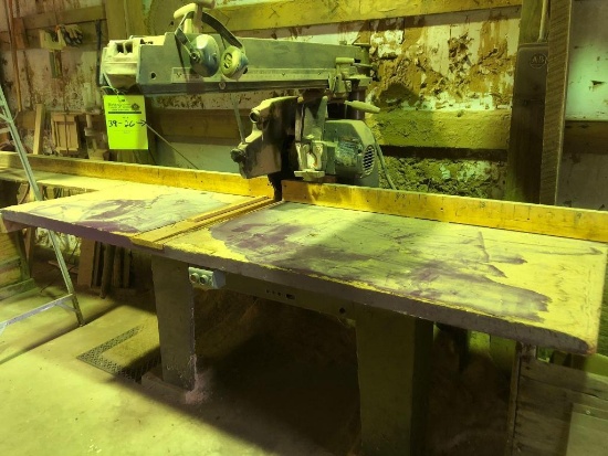 Porter Cable radial arm saw, 39 inch reach