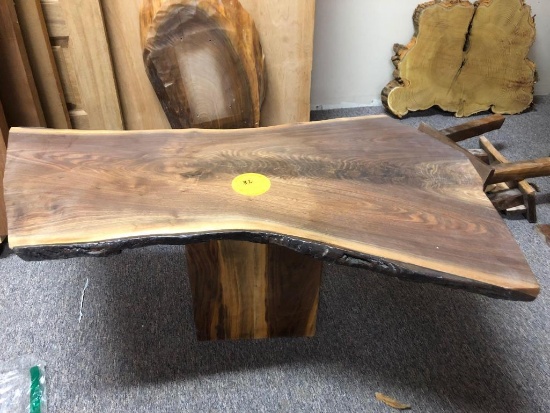 Live edge coffee table.