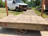 Railroad warehouse cart. 53 in x 27 in