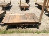 Railroad warehouse cart. 49 in x 24 in