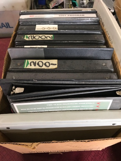 Box of used binders