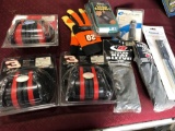 NIB earmuffs and gloves, heat sleeves and more