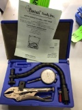 Central Tools Rotor Turnout and ball joint gage, with case