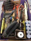 Flat of misc tools