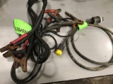 Extension cords and jumper cables