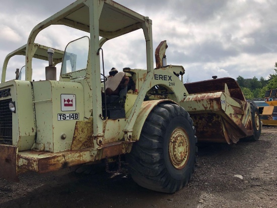 Terex TS-14B Twin Engine Scraper Pan