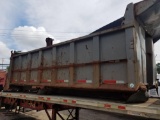 19 foot bibuae steel dump body.