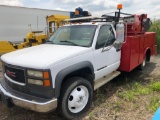 2001 GMC 3500HD field service truck